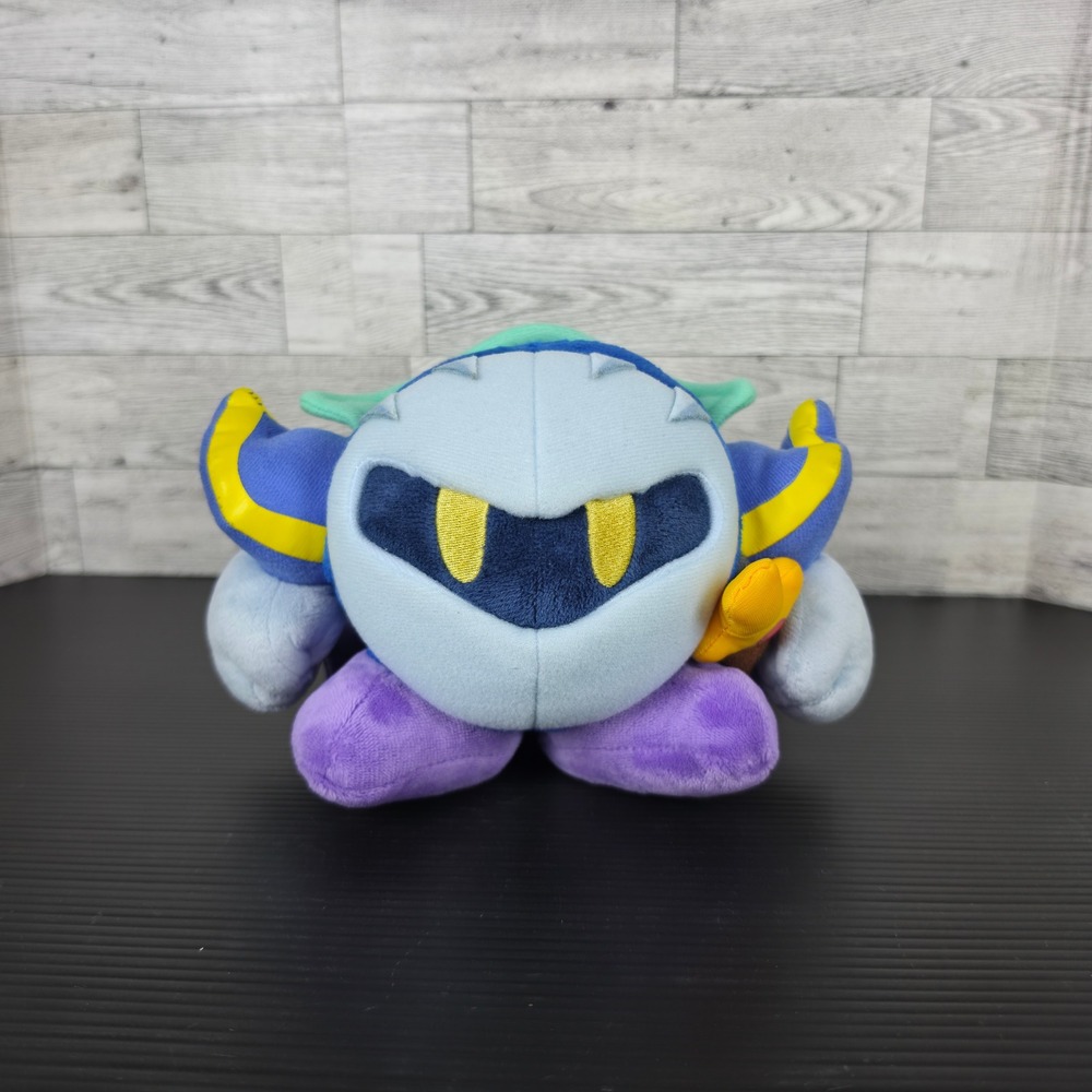 Kirby Meta Knight Plush San-Ei Little Buddy Nintendo Video Game Toy Blue 7.5in